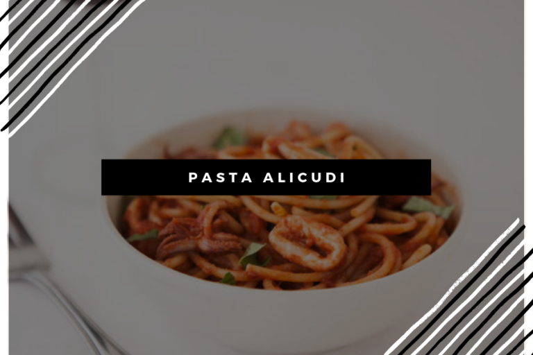 Pasta Alicudi