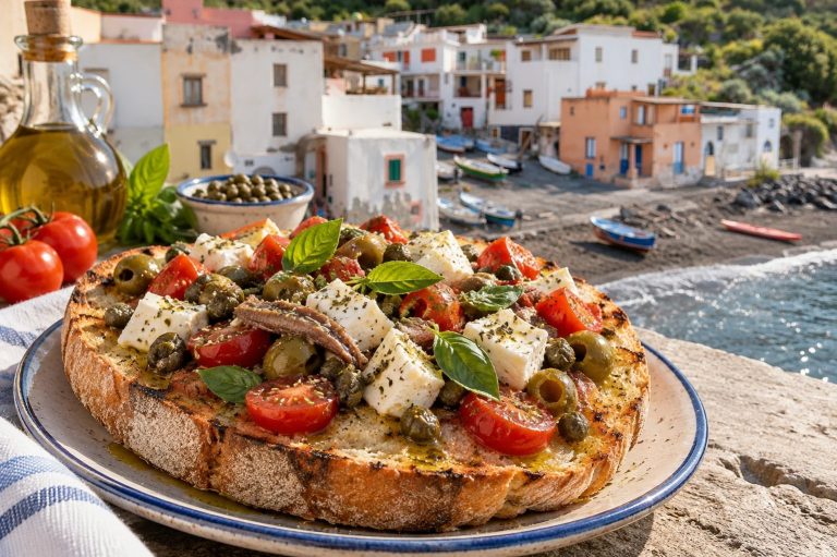pane cunzato eolie